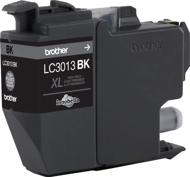 Alt view image 3 of 14 - Brother Genuine LC3013BKS High-yield Black Ink Cartridge 24337417