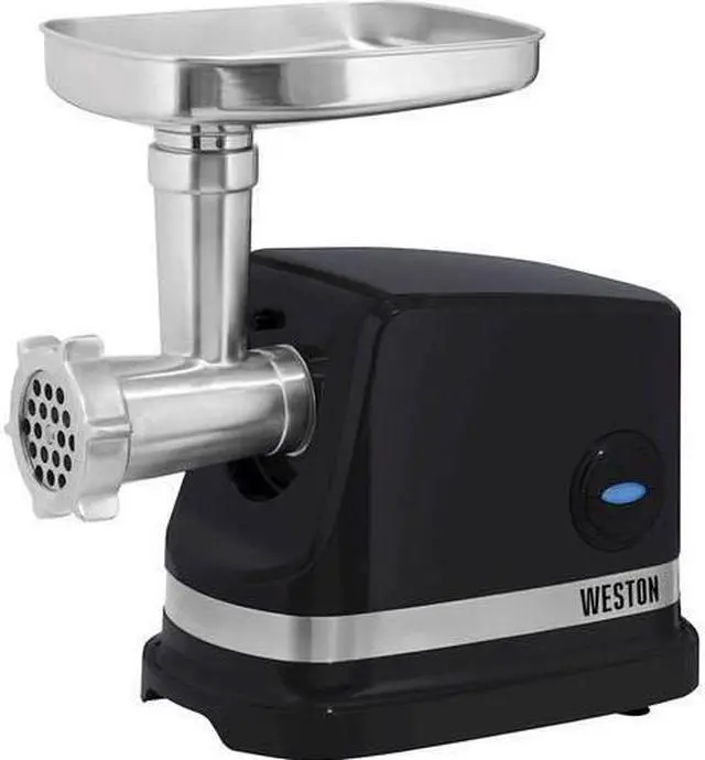 Alt view image 2 of 6 - Weston - #8 Electric Meat Grinder & Sausage Stuffer - Black