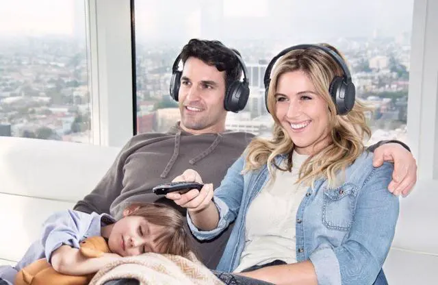 Alt view image 3 of 16 - Connect T1CMA Wireless Over-the-Ear Headphones - Black