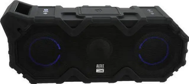Main image of Super LifeJacket Jolt IMW889L Portable Bluetooth Speaker with Qi Wireless Charging Pad - Black