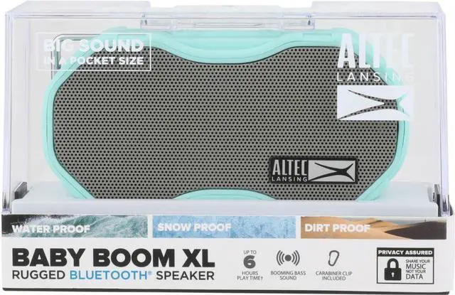Alt view image 3 of 9 - Baby Boom XL IMW270 Portable Bluetooth Speaker - Mint