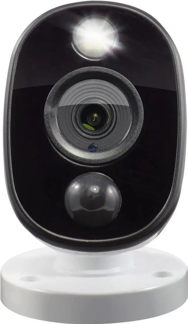 Alt view image 3 of 7 - 8-Channel, 6-Camera Indoor/Outdoor Wired 1080p 1TB DVR Surveillance System - Black/Gray/White