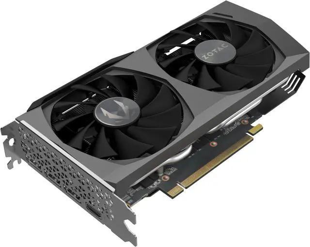Alt view image 4 of 7 - NVIDIA ZOTAC GAMING GeForce RTX 3060 Twin Edge 12G OC Graphics Card 12GB GDDR6 1807MHz Boost Clock 192bit Bus Width PCI Express 4.0x16 3xDisplayPort HDMI (ZT-A30600K-10H)