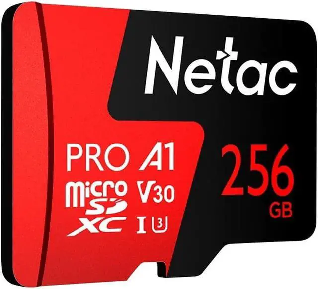 Alt view image 4 of 7 - Netac P500 Extreme Pro Micro SD Card TF Card Flash Memory Card MicroSDXC V30/A1/C10 High Speed Up to 100MB/s Retail Pack with SD Adapter