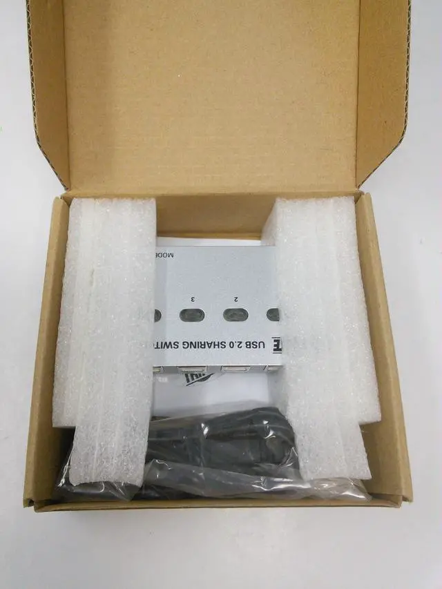 Alt view image 9 of 18 - Tripp Lite 4-Port Usb 2.0 Hi-Speed Printer / Peripheral Sharing Switch