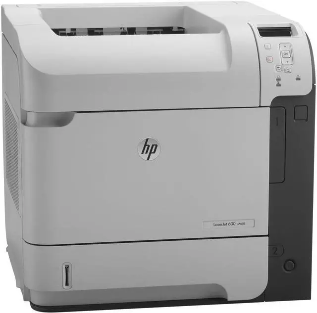 Alt view image 3 of 7 - Hewlett-Packard CE989A LaserJet Enterprise M601n Black and White Laser Printer - 45 Ppm - 600 Sheets - Monochrome - 800 MHz