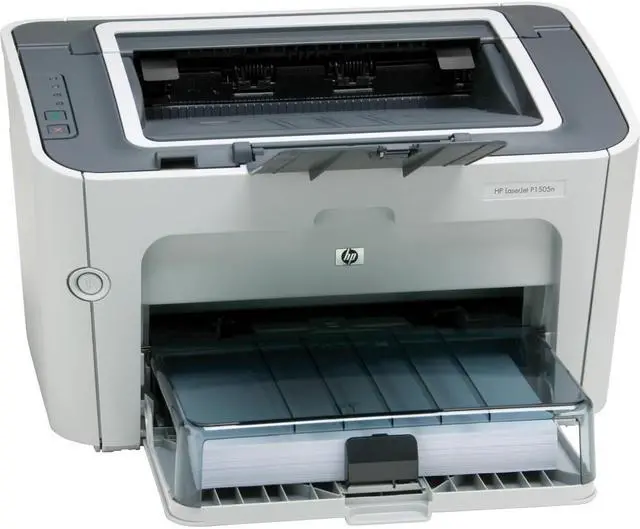 Alt view image 2 of 2 - HP Laserjet P1505n Monochrome Laser Printer CB413A