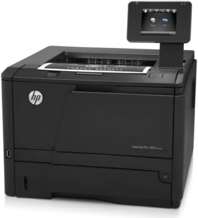 Alt view image 2 of 2 - HP Laserjet 400 M401dw Monochrome Laser Printer CF285A