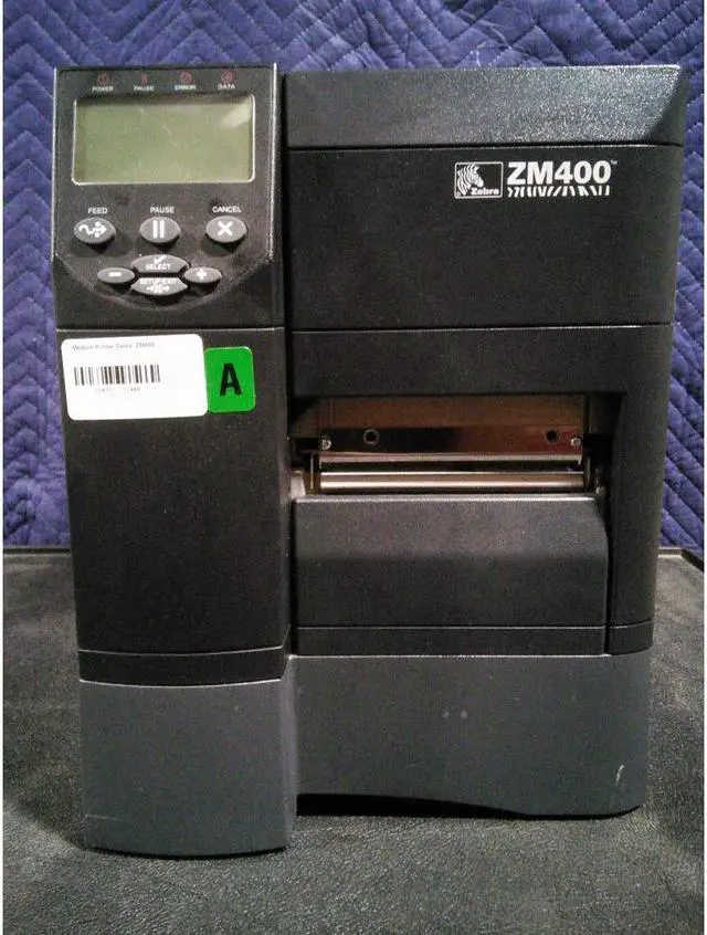 Alt view image 3 of 12 - Zebra ZM400 ZM400-2001-0100T Label Thermal Printer