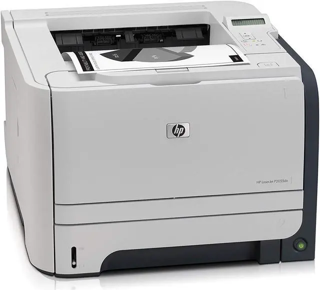 Alt view image 7 of 7 - HP Laserjet P2055dn Monochrome Laser  Printer CE459A