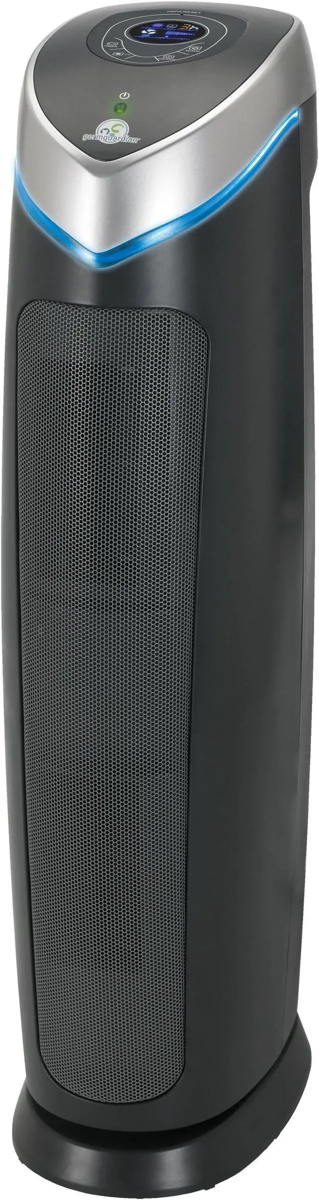 Alt view image 3 of 16 - GermGuardian 3-in-1 Digital Air Cleaning System with Pet Pure Filter, 28-Inch Tower