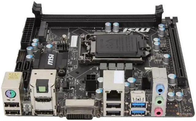 Alt view image 4 of 11 - MSI B85I LGA 1150 Intel B85 HDMI SATA 6Gb/s USB 3.0 Mini ITX Intel Motherboard