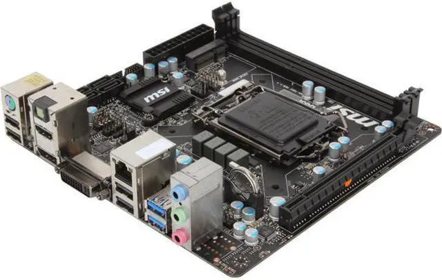 Main image of MSI B85I LGA 1150 Intel B85 HDMI SATA 6Gb/s USB 3.0 Mini ITX Intel Motherboard
