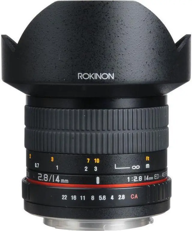 Alt view image 14 of 20 - Rokinon 14mm f/2.8 IF ED UMC Lens For Canon EF (FE14M-C)