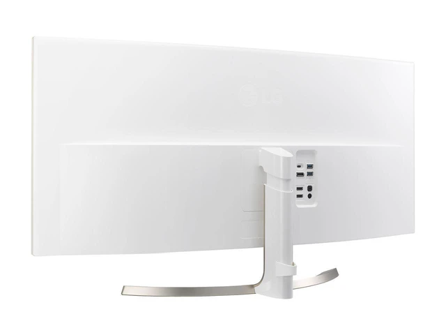 Alt view image 6 of 6 - LG 38UC99-W 38" Class 21:9 3840 x 1600 UltraWide IPS Curved Monitor; FreeSync; 1ms Motion Blur Reduction; Built-in Speakers