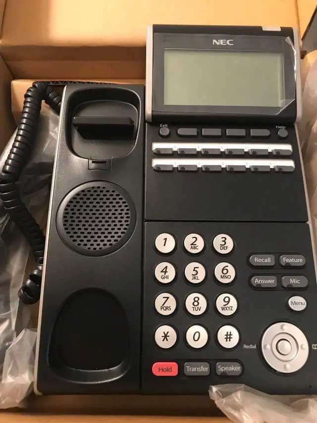 Alt view image 2 of 3 - NEC DTL-12D-1 BK ITL TEL DT700 Business Telephone 690002 - OEM