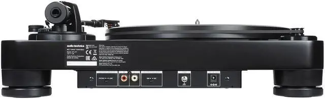 Alt view image 4 of 19 - Audio-Technica LP7 Fully Manual Belt Drive Turntable in Black