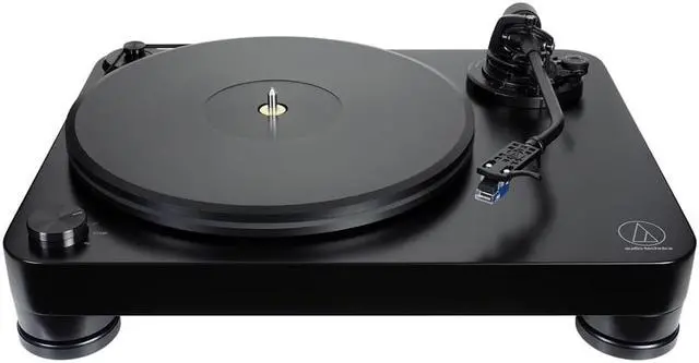 Alt view image 3 of 19 - Audio-Technica LP7 Fully Manual Belt Drive Turntable in Black
