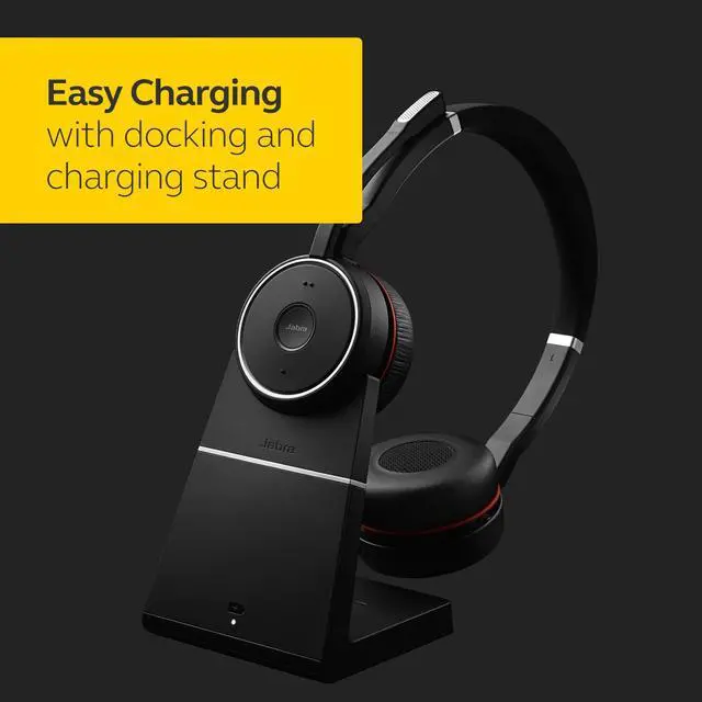Alt view image 18 of 20 - Jabra Evolve 75 Stereo UC Include Link 370