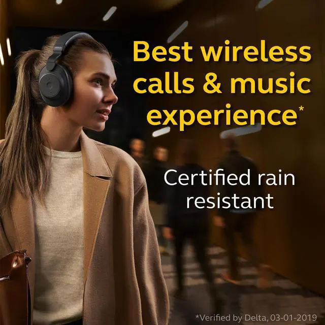 Alt view image 5 of 6 - Jabra Elite 85h Wireless Stereo ANC Headphones Navy