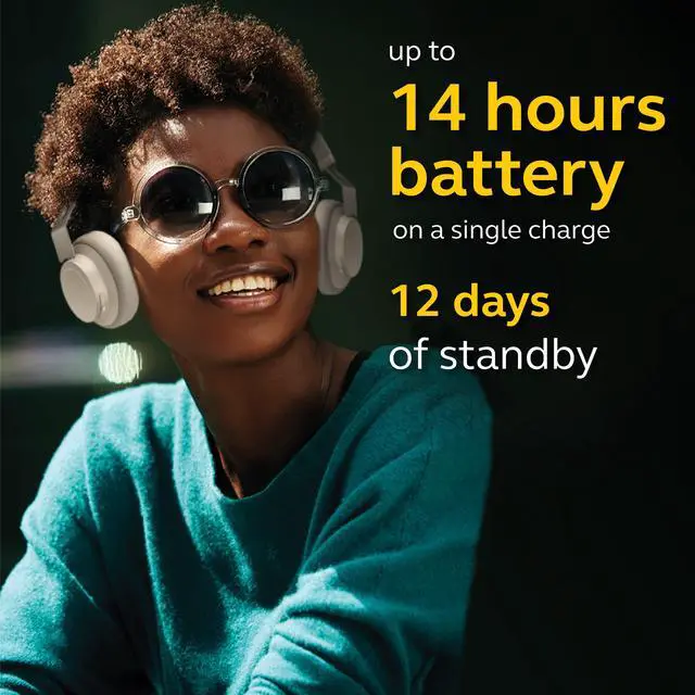 Alt view image 11 of 12 - Jabra Move Style Edition, Gold Wireless Bluetooth Music Headphones