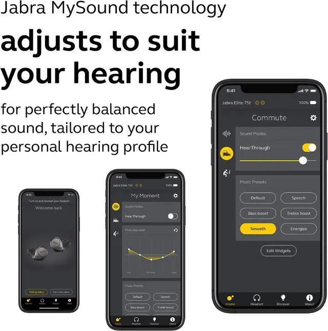 Alt view image 6 of 7 - Jabra Elite Active 75t -Sienna True Wireless Earbuds Sienna