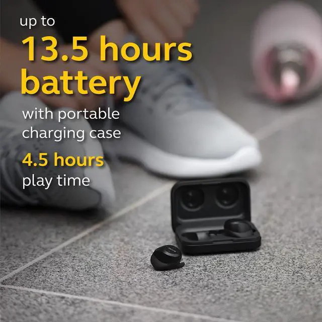 Alt view image 17 of 20 - Jabra Elite Sport (Upgrade) True Wireless Sport Earbuds Black
