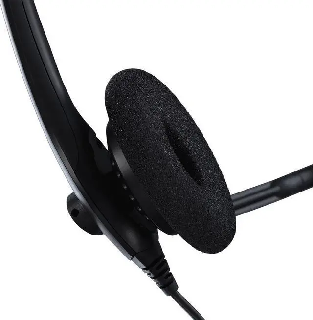 Alt view image 4 of 6 - Jabra Biz 1500 Mono USB Wired Headset