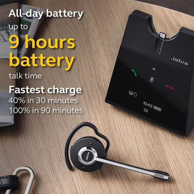 Alt view image 5 of 20 - Jabra Engage 75 Convertible Wireless Headset / Music Headphones