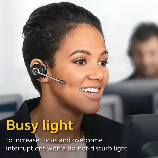 Alt view image 4 of 20 - Jabra Engage 75 Convertible Wireless Headset / Music Headphones