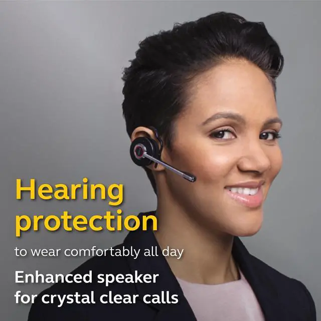 Alt view image 6 of 20 - Jabra Engage 75 Convertible Wireless Headset / Music Headphones