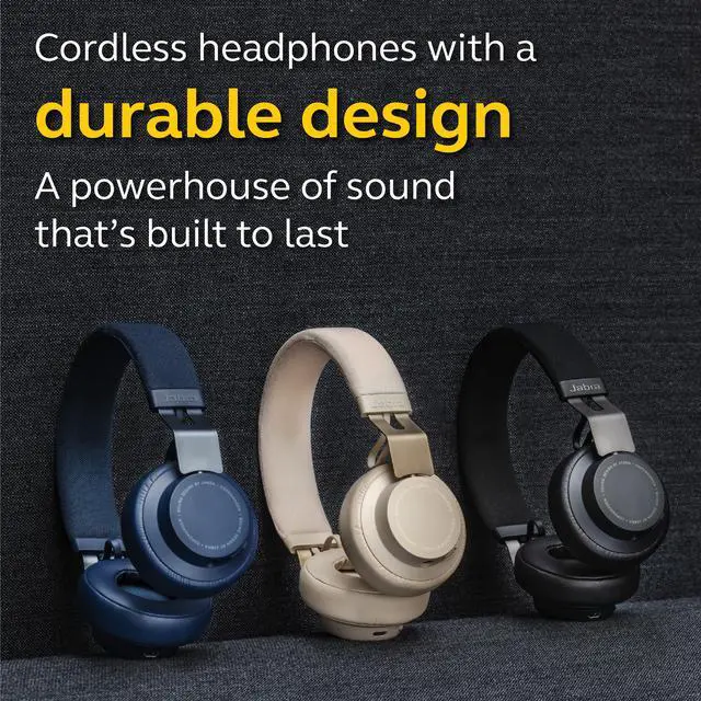 Alt view image 10 of 12 - Jabra Move Style Edition, Gold Wireless Bluetooth Music Headphones