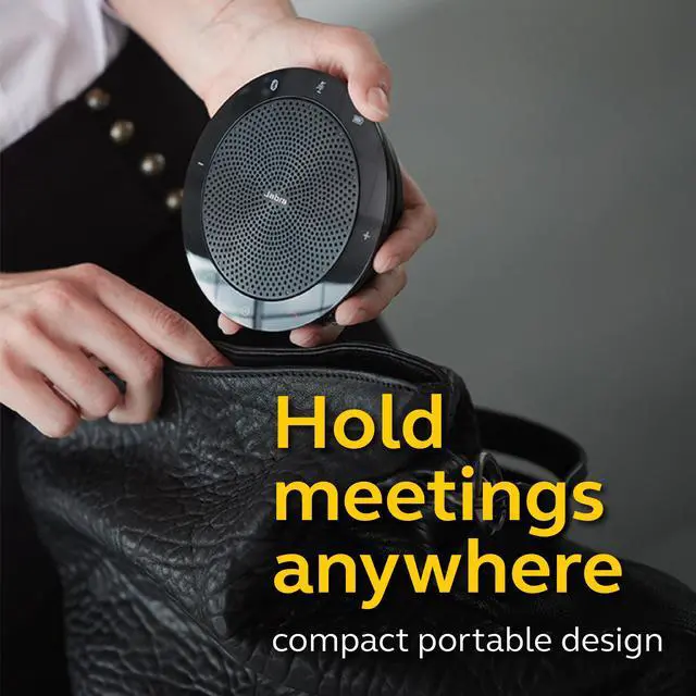 Alt view image 15 of 20 - Jabra Speak 510 MS Portable Speaker for Music and Calls Black