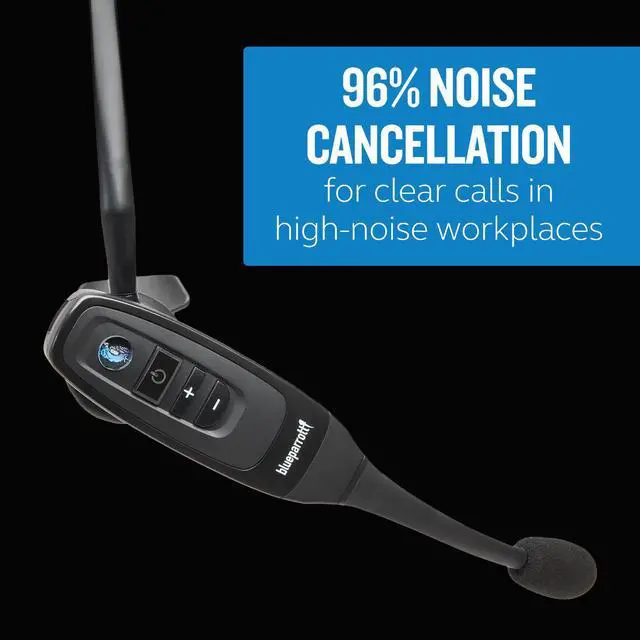 Alt view image 10 of 20 - BlueParrott C400-XT Noise Canceling Trucker Headset