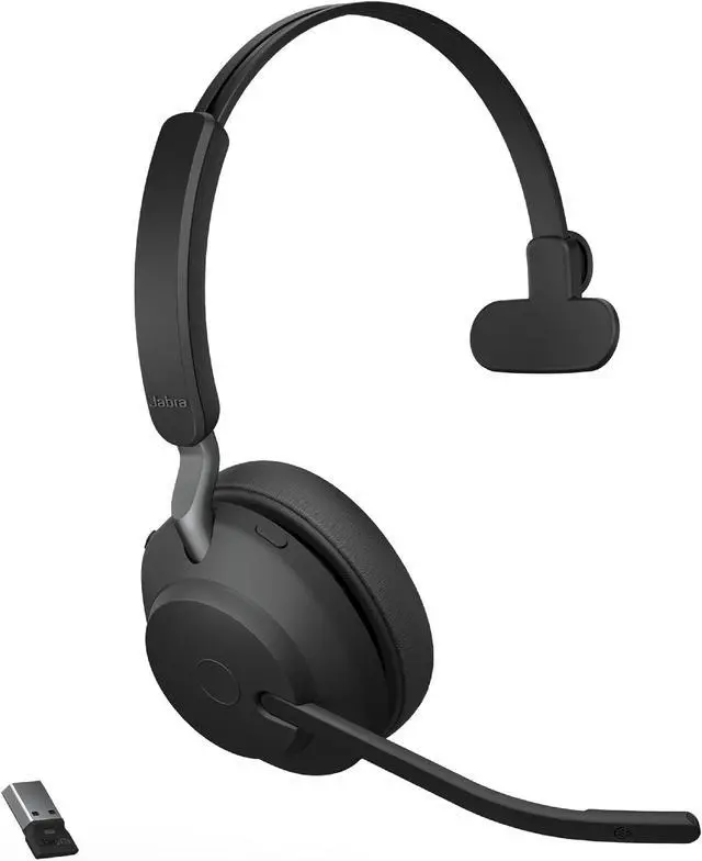 Main image of Jabra Evolve2 65 USB-A UC Mono - Black Wireless Headset / Music Headphones