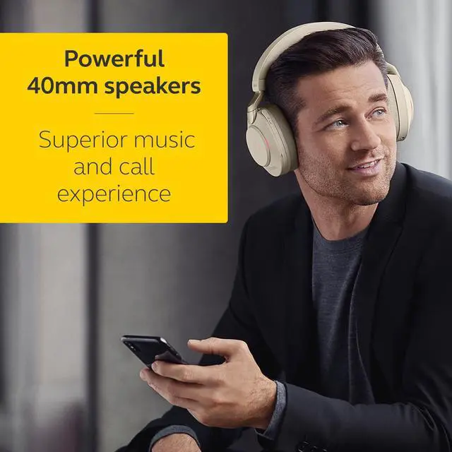 Alt view image 5 of 6 - Jabra Evolve2 85 - USB-A MS Teams Stereo - Beige Wireless Headset / Music Headphones