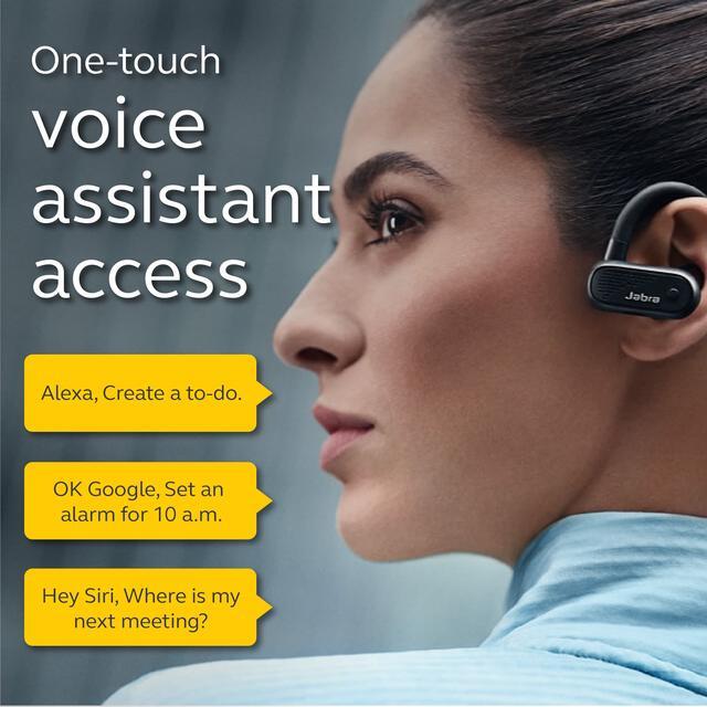 Alt view image 4 of 8 - Jabra Elite Active 45e Wireless Sports Earbuds Black