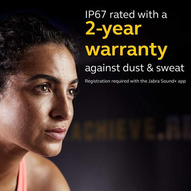 Alt view image 6 of 8 - Jabra Elite Active 45e Wireless Sports Earbuds Black