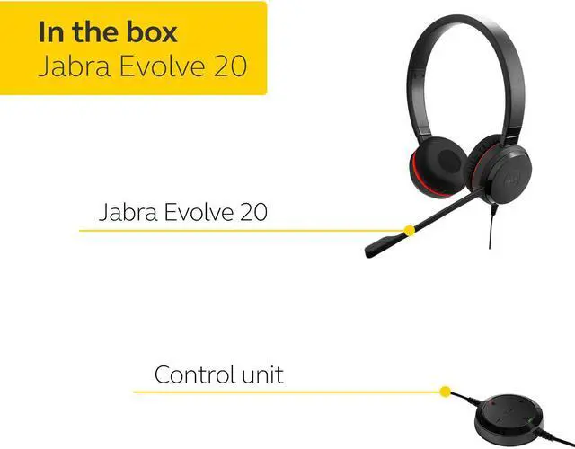 Alt view image 6 of 7 - Jabra Evolve 20SE UC Stereo