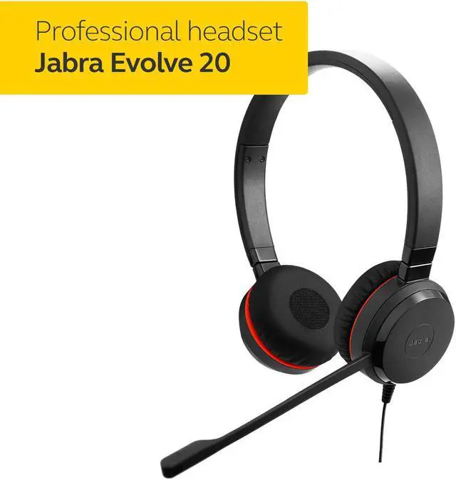 Alt view image 2 of 7 - Jabra Evolve 20SE UC Stereo