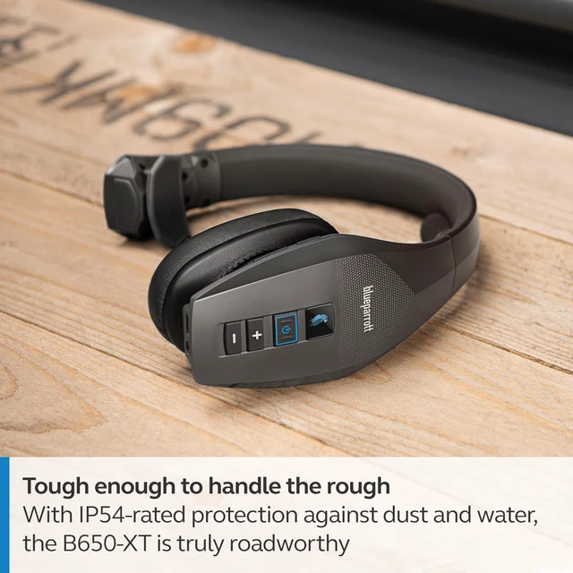 Alt view image 6 of 8 - BlueParrott B650-XT Wireless Bluetooth Noise Cancelling Headset, 36hrs battery