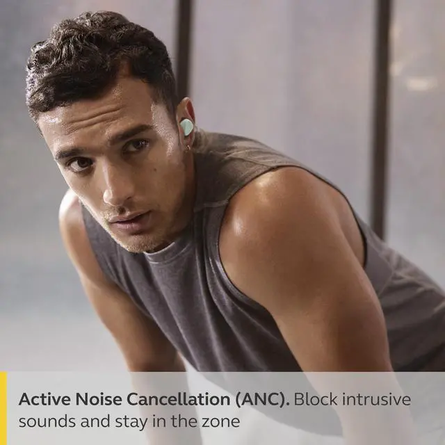 Alt view image 3 of 7 - Jabra Elite 4 Active True Wireless Bluetooth Noise Cancelling Earbuds, Mint