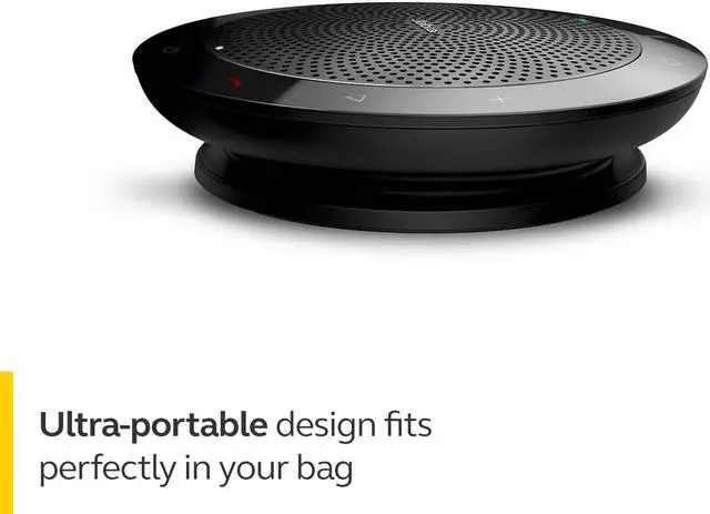 Alt view image 3 of 7 - Jabra Connect 4s - USB-A Portable Speaker for Music and Calls Black