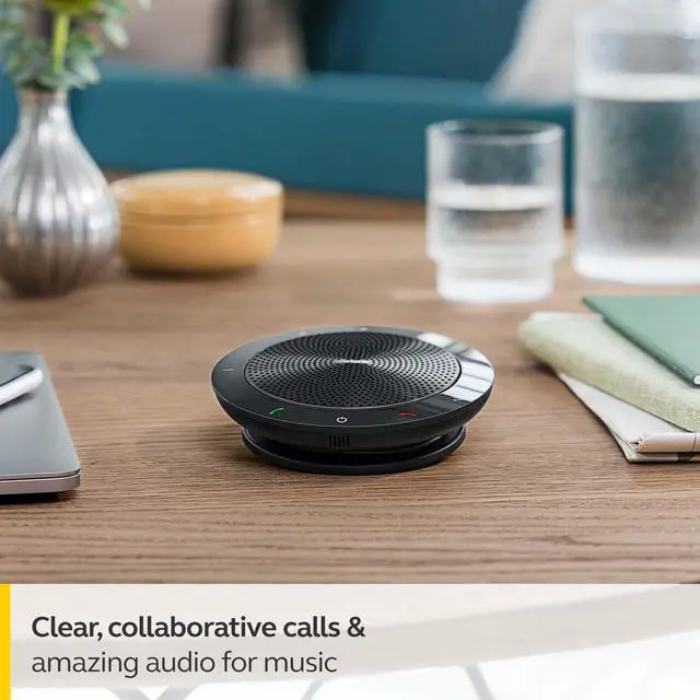 Alt view image 4 of 7 - Jabra Connect 4s - USB-A Portable Speaker for Music and Calls Black