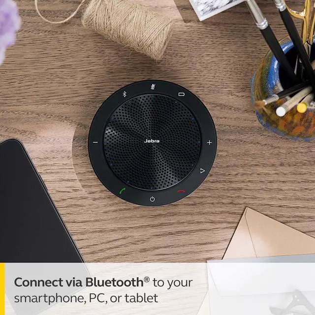 Alt view image 5 of 7 - Jabra Connect 4s - USB-A Portable Speaker for Music and Calls Black
