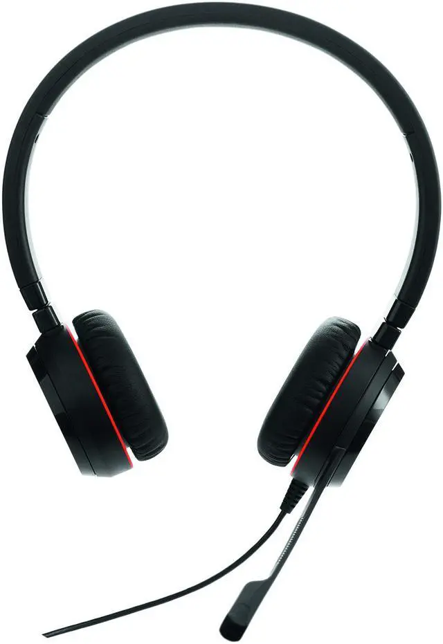 Alt view image 2 of 20 - Jabra Evolve 30 II UC Stereo Wired Headset / Music Headphones