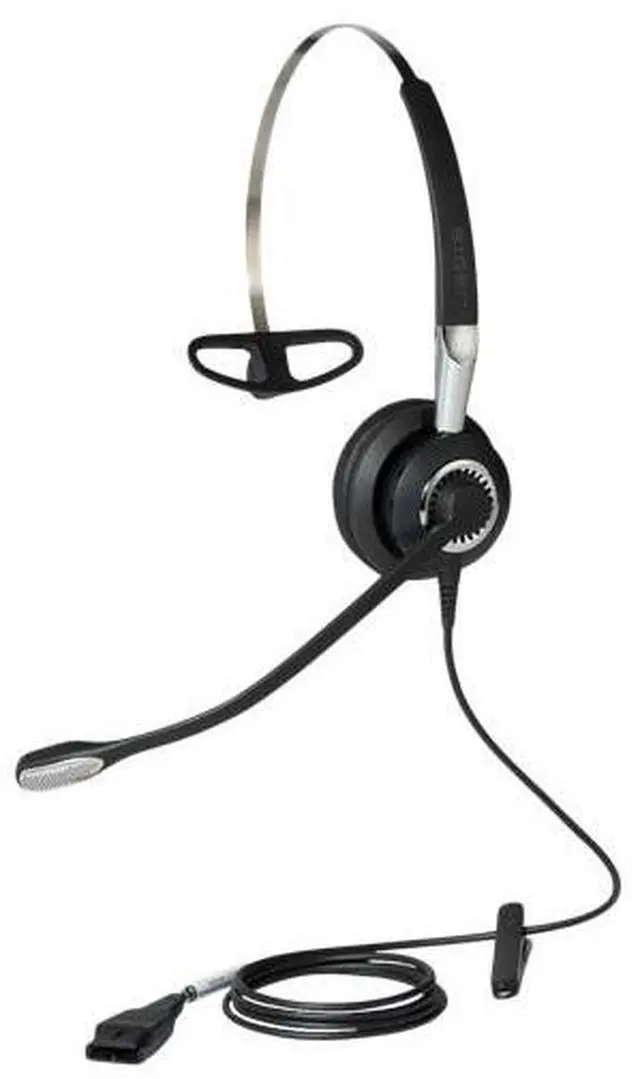 Alt view image 2 of 2 - Jabra Biz 2400 II QD Mono NC 3-in-1 Wideband Balanced Wired Headset