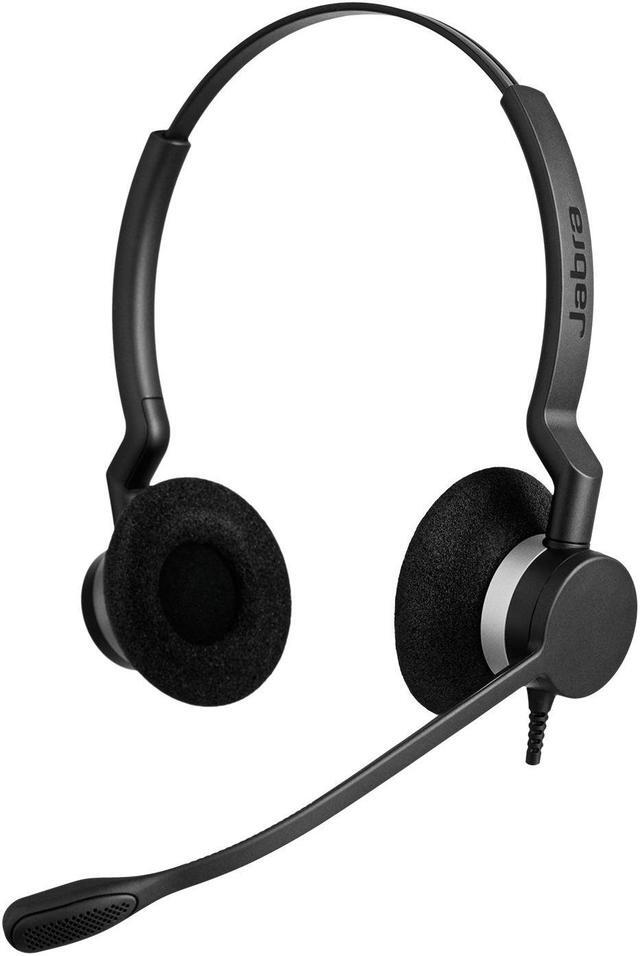 Alt view image 3 of 13 - Jabra Biz 2300 USB UC Duo Wired Headset