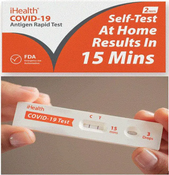 Alt view image 4 of 4 - Antigen Rapid Test, 2 Tests per Pack