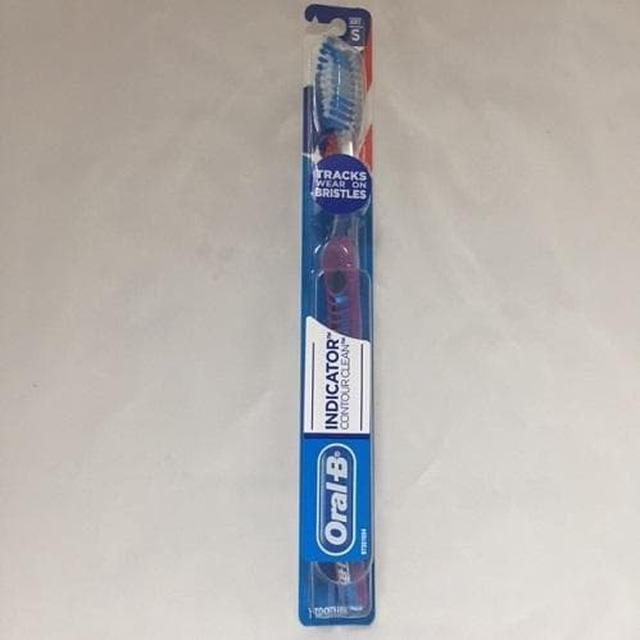 Alt view image 6 of 14 - Oral B Indicator Contour Clean Soft Toothbrush Blue 80200